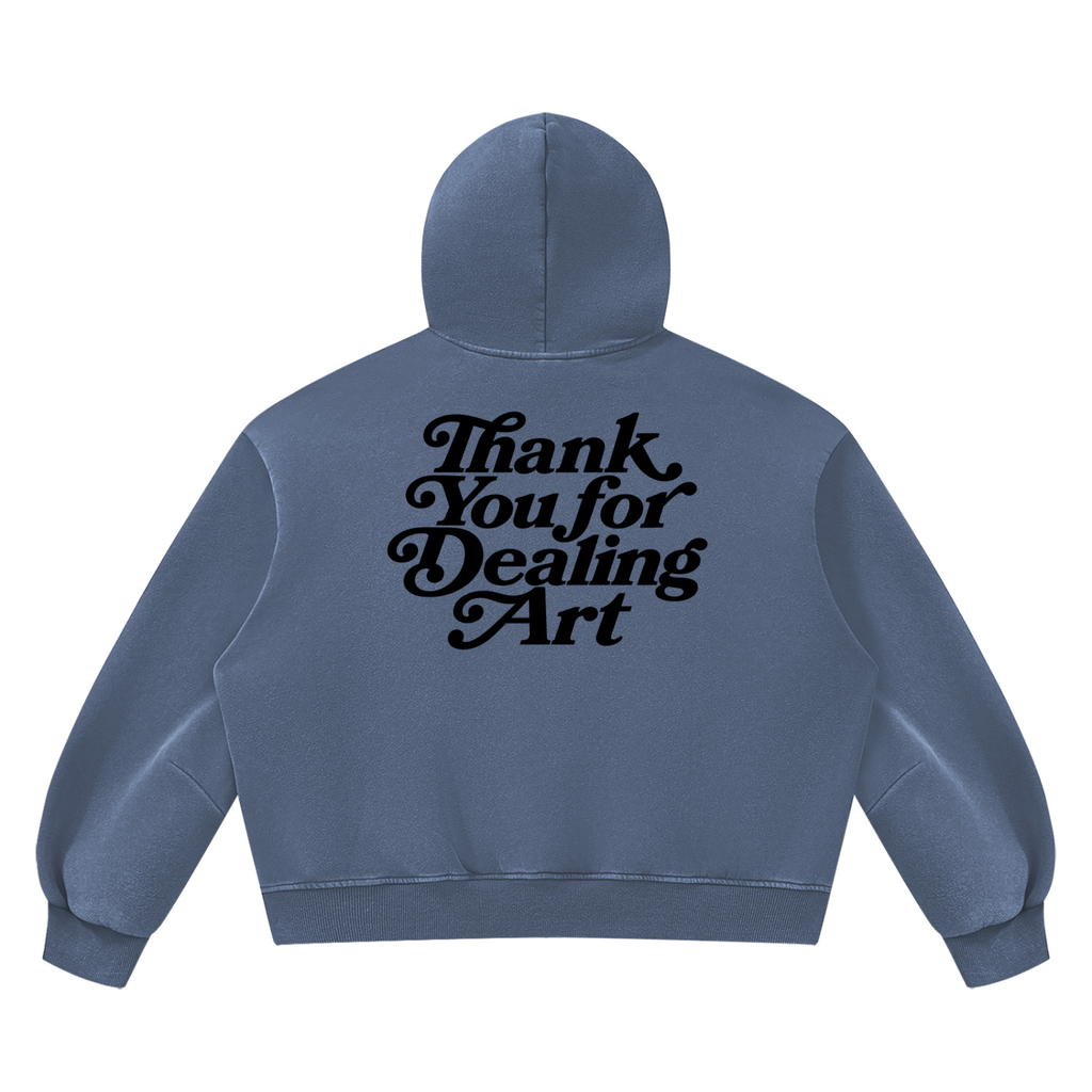 Worldwide Vintage Wash Boxy Hoodie