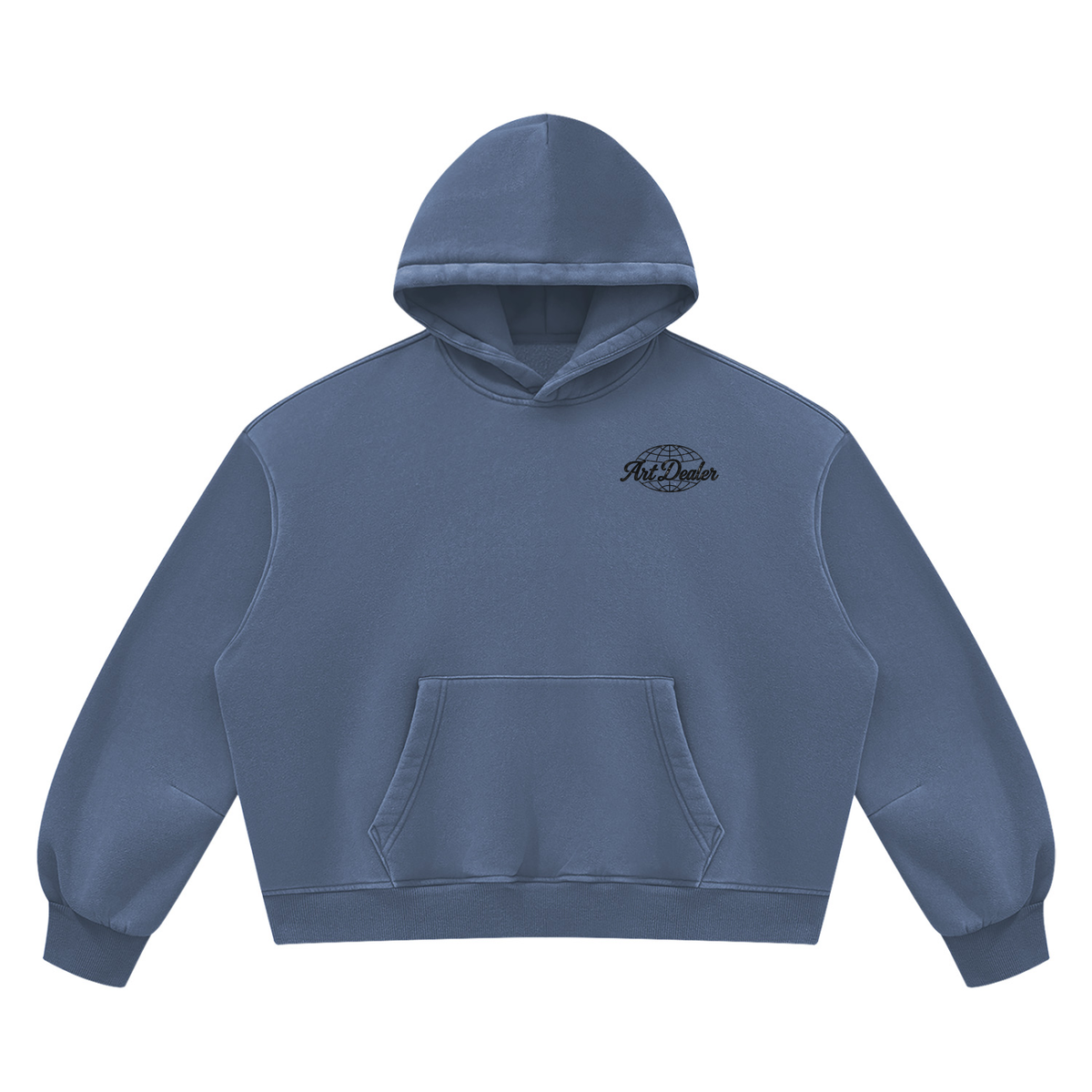 Worldwide Vintage Wash Boxy Hoodie
