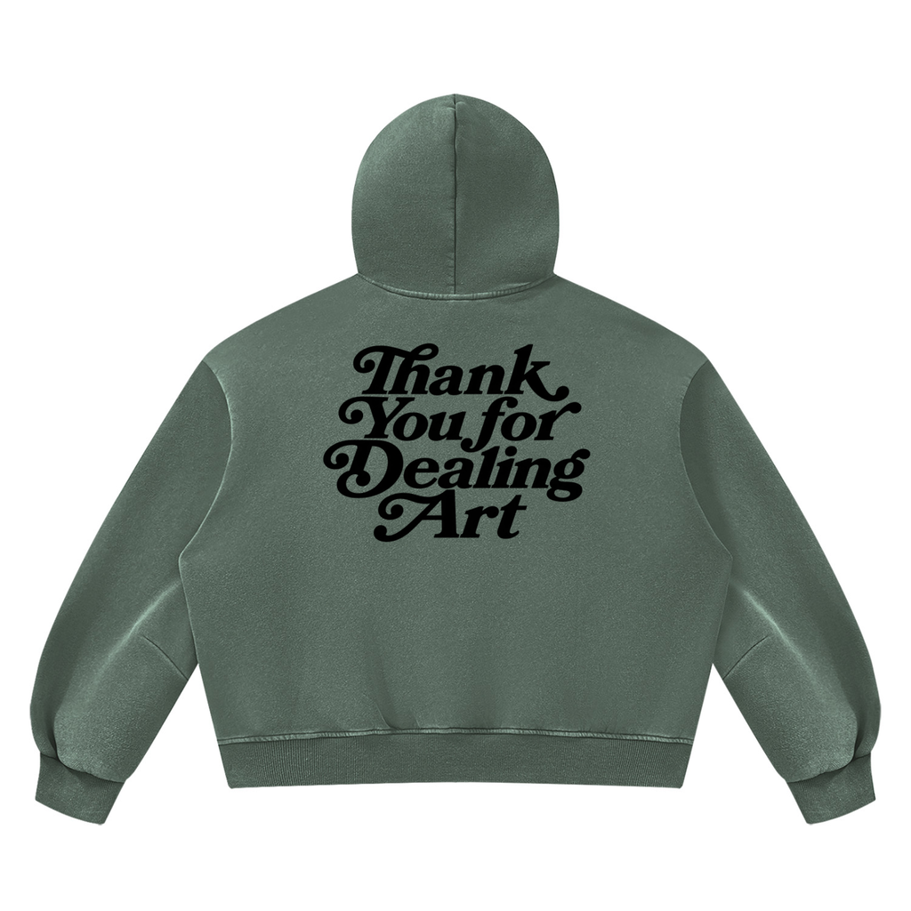 Worldwide Vintage Wash Boxy Hoodie