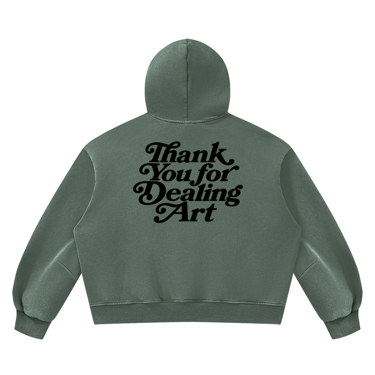 Worldwide Vintage Wash Boxy Hoodie